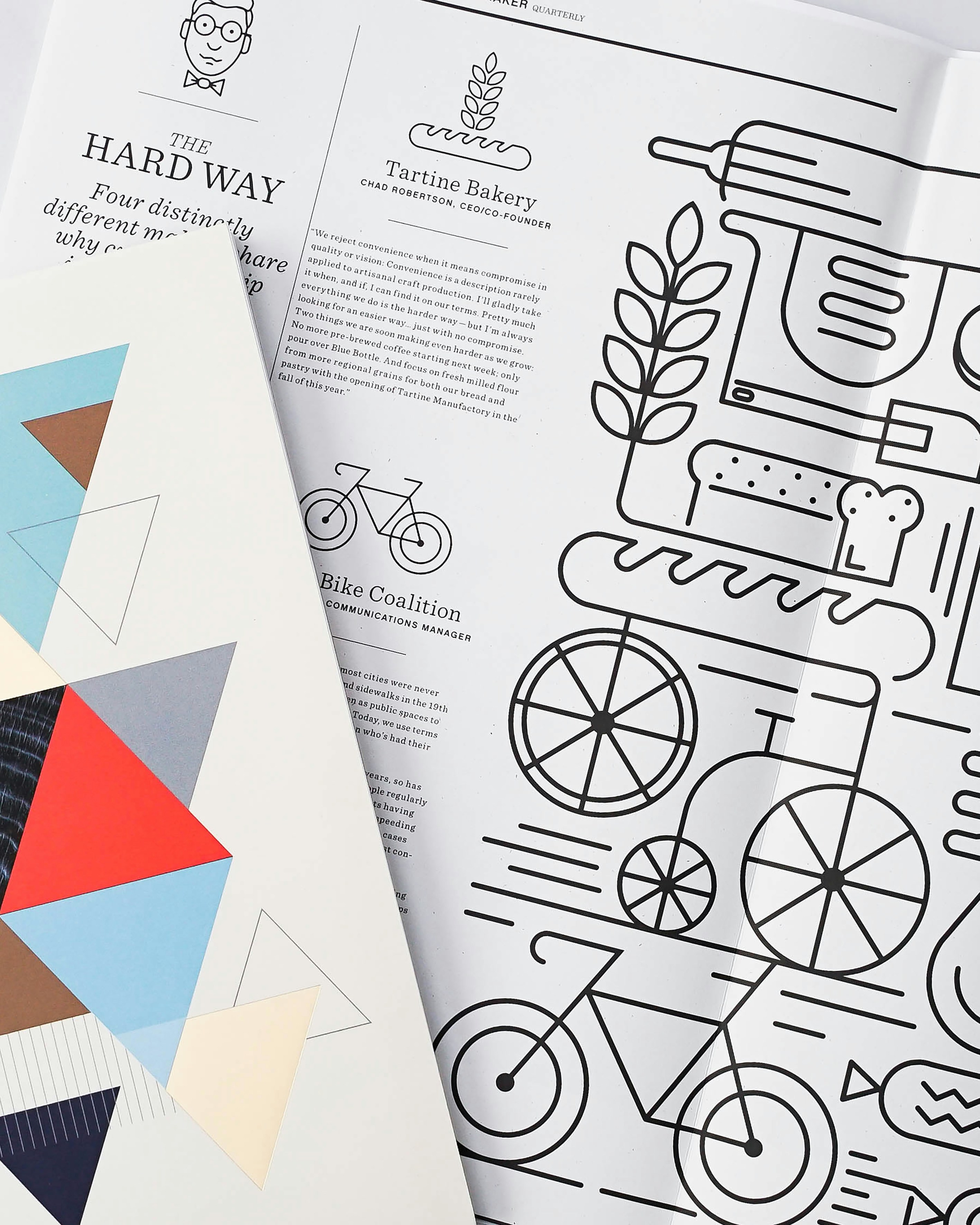 Fine print swatches and
              packaging paper